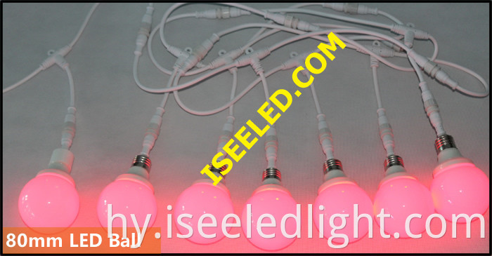 Color Changing Colorful 3w Led Bulb